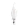 Ampoule flamme opale coup de vent LED 4W E14 3000°K lumière chaude