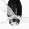 ETERFAN M – Ventilateur de plafond noir brillant connecté avec LED 16W 3000°K