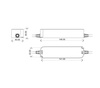 Transformateur prim. 220V 50hz second. 24V 2.5A DC IP67