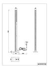 Lampadaire KERALA – Design bois et métal avec variateur LED intégré