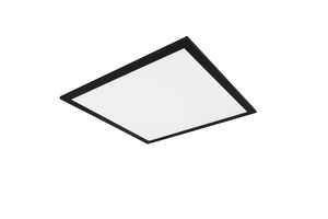 Plafonnier Led grand carré noir mat ALPHA TrioLighting