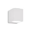 Applique extérieure rectangulaire UP finition Blanc mat 