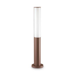 Potelet ou mini lampadaire de jardin ETERE finition Marron 