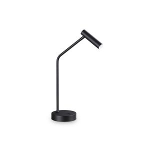 Lampe de bureau tête cylindrique EASY finition Noir mat 