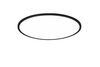 Plafonnier Led cercle fin noir mat SCOTT TrioLighting