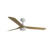 Ventilateur de Plafond PUNT Blanc/erable avec Éclairage LED – Silence, Économie et Confort Toute l’Année