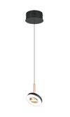 Suspension LED GUANO 1 Lumière - Gris Mat/Café | Lift Me & 3 Teintes CCT