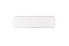 Plafonnier Led petit rectangle blanc BLANCA TrioLighting