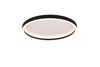 Plafonnier Led rond noir mat ROTONDA TrioLighting