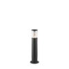 Potelet ou mini lampadaire de jardin TRONCO finition Noir mat 