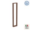 Borne rectangulaire profil aluminium IP66 ARKE 1000 24V marron rouille