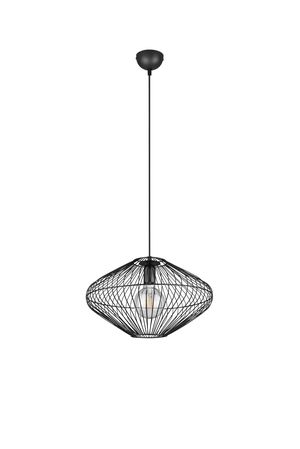 Suspension soucoupe  cage noire COBAIN de Triolighting