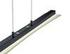 Lustre noir mat barre Led SMASH TrioLighting