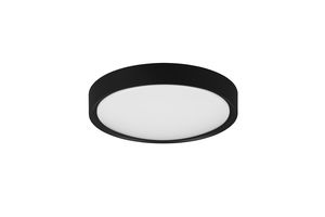 Plafonnier salle de bain IP44 noir CLARIMO led de TrioLighting