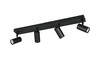 Barre 4 Spots Plafonnier TARYN - Noir Mat