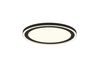 Plafonnier Led grand cercle noir mat CARUS TrioLighting