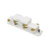 Connecteur pour 2 rails  Dali / 1-10V finition Blanc mat 