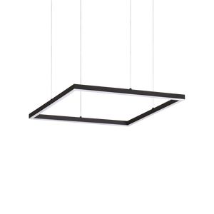 Oracle Slim Square– carré suspendu noir LED par Ideal Lux