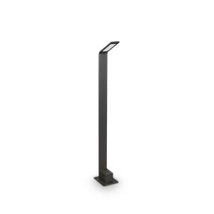 Potelet ou mini lampadaire de jardin AGOS finition Noir mat 