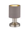 Lampe nickel mat et taupe GARDA de TrioLighting