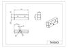 Alimentation centrale Duoline de Triolighting finition Titane 