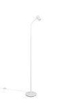 Lampadaire TARYN 1 Lumière - Blanc Mat et Flexible