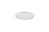 Plafonnier Led cercle moyen blanc mat CARUS TrioLighting