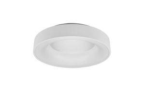 Plafonnier LED rond blanc mat GIRONA