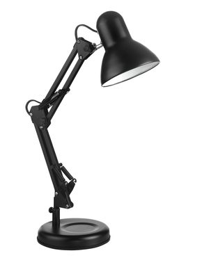 Lampe de bureau articulée VERA pour ampoule E27 finition noire