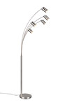 Lampadaire MARLEY Nickel Mat 5L - 412400507