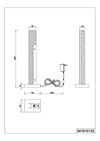 Lampe KERALA – Design bois et métal avec variateur LED intégré