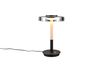 Lampe de table CELESTE – Élégance bois, verre & métal avec variateur tactile