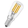 Tube clair filament LED 2.8W 827 E14 Ledvance/Osram