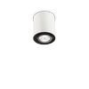 Plafonnier cylindrique MOOD 7W finition Blanc mat 