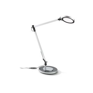 Lampe de bureau articulée FUTURA finition Aluminium 