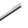 Barre linéaire ACCENT 14W UGR<16 pour rail triphasé finition Blanc mat 