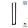 Borne rectangulaire profil aluminium IP66 ARKE 1000 24V gris foncé RAL7021