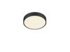 Plafonnier rond noir mat LED WACO 310mm de TrioLighting