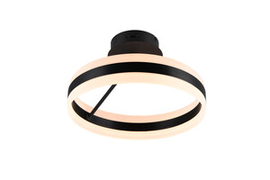 Plafonnier LED Triolighting DIOS Noir Mat 21W (Réf. 631410132)