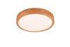 Plafonnier ISEO rond Bois Bois 24W