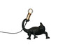 Lampe Crawly TRIO R56581002 – lézard déco noir pour table