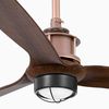 JUST FAN – Ventilateur plafond design industriel avec LED 16W