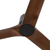 Ventilateur de Plafond HEYWOOD TUB L –Faro– Noyer foncé, DC Silencieux, Télécommande