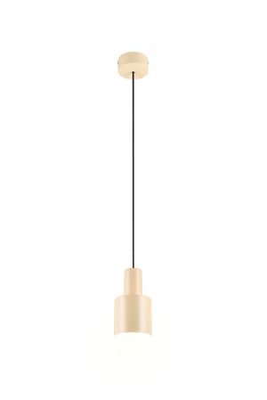 Suspension cylindrique AGUDO 1*E27 finition Beige