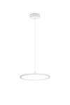 Suspension disque blanc Led série TRAY de TrioLighting