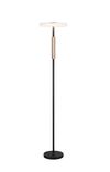 Lampadaire CELESTE – Élégance moderne en verre et métal avec variateur tactile