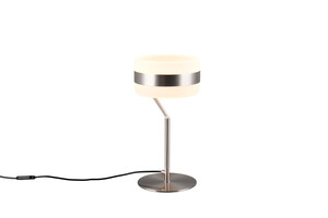 Lampe de table LED Triolighting DIOS Nickel Mat 8W (Réf. 531410107)