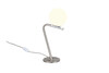 Lampe de Table FLAMING - Nickel Mat / Verre