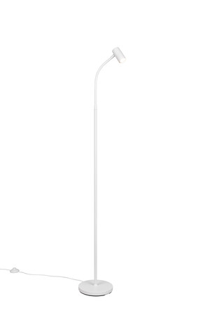 Lampadaire TARYN 1 Lumière - Blanc Mat et Flexible