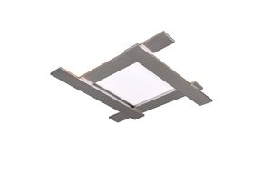 Plafonnier led nickel mat SwitchDimmer 32W BELFAST